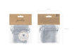 Picture of ORGANZA POUCHES SILVER 10CM